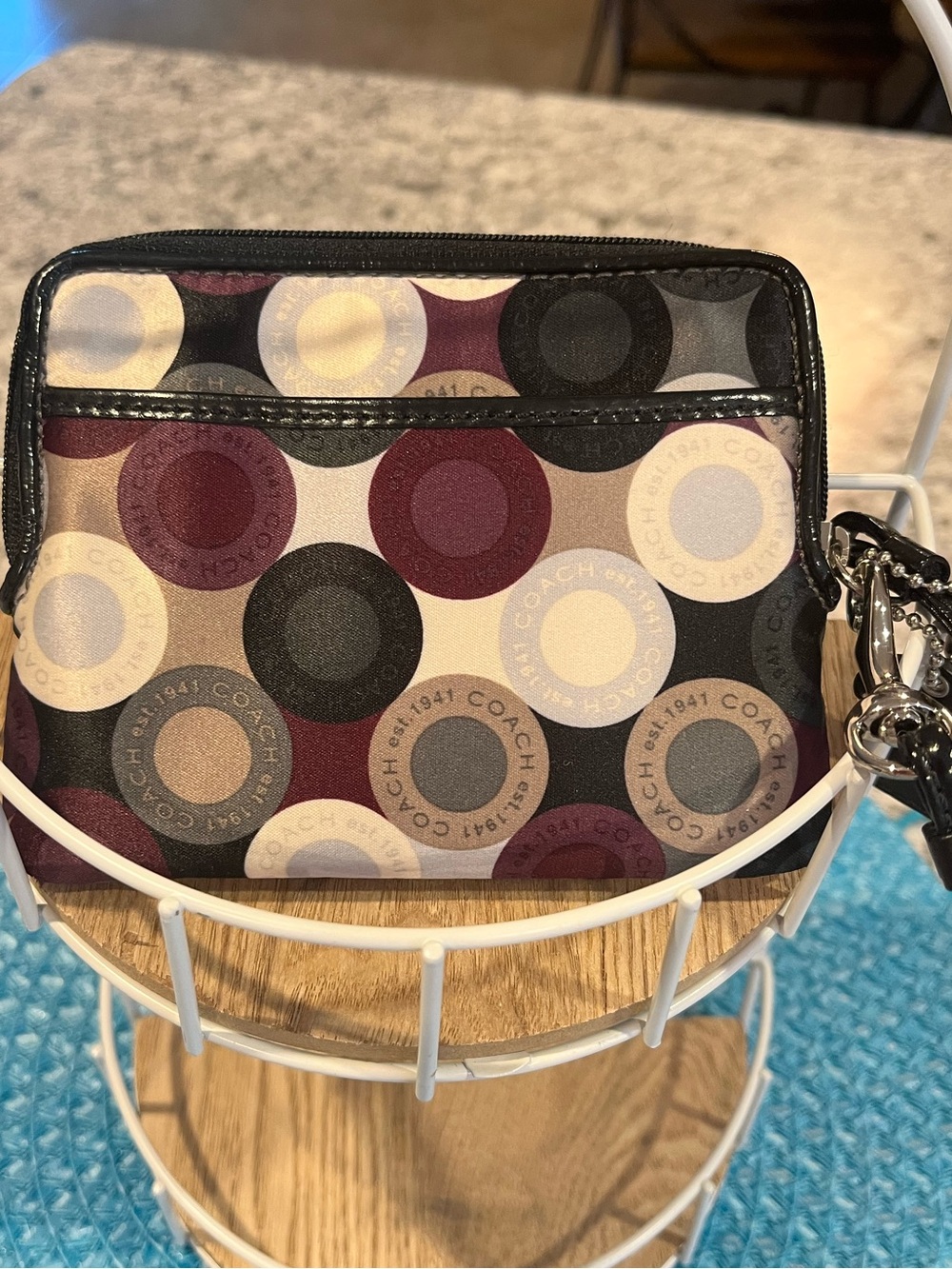 Coach Op Art Small Wallet - Picture 6 of 11
